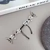 Adecuado para Correas de Apple Watch con Cierre de Mariposa, Piedra Ojo de Gato, Banda de Acero Metálico Moderna para Apple Watch 7 8