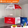 Carpa Publicitaria de Forma de Domo Transfronteriza de 3x3.6m Lados Gabinete de Exhibición Carpa para Eventos de Exhibición al Aire Libre Kiosco de Promoción de Ventas