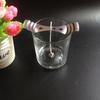 Portavelas de aromaterapia de vidrio para bricolaje, material para bricolaje, soporte de mecha de tres agujeros, localizador de velas de mantequilla