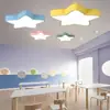 Lámpara de Techo para Dormitorio QINGYAO Estilo Crema Verde Diseño Creativo de Encaje Lámpara para Habitación Infantil Cuidado de los Ojos Hierro