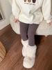 Ropa infantil Weimu, pantalones para niña, leggings con forro polar para otoño e invierno, novedad 2023, pantalones largos para bebé niña, ropa de invierno