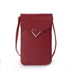 Nova bolsa de celular feminina moda mini estudante feminina estilo coreano carteira de moedas versátil bolsa pequena com tela sensível ao toque bolsa transversal
