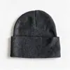 Gorro Postparto Estilo Coreano, Color Sólido, Estilo Europeo y Americano, Gorro de Punto Cálido para Otoño e Invierno, A Prueba de Frío, A Prueba de Viento, Gorro con Puño Personalizado, Venta al por Mayor