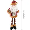 Natal Transfronteiriço Velho Homem Boneco de Neve Rena Pernas de Contas Boneca de Natal Boneca de Natal Decoração de Natal