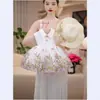 Vestido de Malla con Lazo de Verano para Niña 2026 Nuevo Estilo Vestido de Princesa de Moda para Bebé Vestido de Cumpleaños