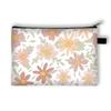 Bolsa Cosmética Série Floral Quente Transfronteiriça Meninas Bolsa de Armazenamento de Grande Capacidade Estudantes Portátil Bolsa de Lavagem Atacado Quente