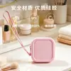 Bolsa de Almacenamiento de Silicona, Bolsa de Belleza Impermeable, Bolsa de Almacenamiento Portátil Resistente al Desgaste para Viaje, Fácil de Limpiar, Bolsa de Maquillaje de Silicona para Viaje