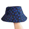 Chapéu de Pescador Folha de Bordo Transfronteiriço Estilo Coreano Chapéu de Sol com Proteção Solar Dupla Face Que Faz o Rosto Parecer Menor, Chapéu Outdoor para Homens e Mulheres