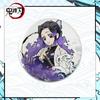 Insignia Original de Tema de Animación Guimi Ni Douzi Lobo de Carbón Mariposa Lata 58mm Broche