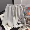 Pantalones Cortos para Hombre Tallas Grandes 150kg Verano Delgados Sueltos Versátiles Modernos de Cinco Puntos para Hombre