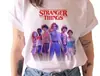 Camiseta de manga corta con cuello redondo divertida para mujer estilo Harajuku diseño extraño