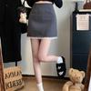 Falda de Encaje con Retazos de Lunares para Mujer 2026 Primavera/Verano Nuevo Estilo Anti-Exposición Cintura Alta Adelgazante Ceñida a la Cadera Versátil Falda de Línea A
