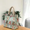Bolsa de almuerzo con asa, bolsa tote para llevar el almuerzo, bolsa de almuerzo temática de Doraemon, linda bolsa para mamás, bolsa de lona para el trabajo, bolsa de almuerzo para estudiantes