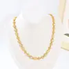 Set de Joyería de Acero Inoxidable de Lujo Ligero de Gama Alta con Elementos Florales Cuadrados y Redondos, Collar de Diseño Mixto, Pulsera que Conserva el Color al por Mayor
