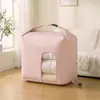 Bolsa de Compresión Visual para Colchas Almacenamiento Estacional para Colchas de Algodón Chaquetas de Plumas Contenedor Especial para Ropa Hebilla Bolsa para Mudanzas