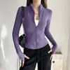 Secado rápido perchero para ropa cuello ajustado corte slim mostrar figura delgada ropa de fitness mostrar figura delgada chaqueta deportiva para yoga running chaqueta deportiva para entrenamiento de Pilates ropa de yoga
