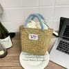 2026 Nueva Moda de Moda Verano Hecho a Mano Estilo Pastoral Bolso Cesta Estilo Vacaciones Bolso de Playa Bolso Tejido para Mujeres