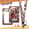 Lanyard porta credencial con tema de H sombra, para identificación de estudiante, tarjeta de comida, empujar y jalar, colgante, lanyard con tema de Bo, porta credencial, periférico de anime de dibujos animados