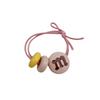 Diadema linda estilo coreano M Bean temperamento simple ins liga para el cabello Mori creativa estudiante dulce banda para el cabello de alta elasticidad