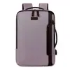 Mochila Multifuncional de Negocios para Hombre con Textura, Estilo Nuevo, Regalo para Empresa, Viaje de Negocios, Viajes, Bolsa para Computadora de Gran Capacidad al por Mayor