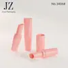 Embalagem Jinze: Tubo Redondo com Tampa Plana de Formato Irregular, Tubo de Batom, Material de Embalagem Tubo Vazio de Plástico