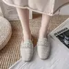 Pantuflas de Estilo Chanel, Ligeras y de Moda, para Mujer, Nuevo Modelo Verano 2025, Pantuflas Cerradas sin Cierre