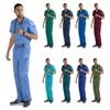 Venda Direta de Fábrica Conjunto de Roupas de Manga Curta para Lavar à Mão Roupas de Escova Médica Roupas de Trabalho para Laboratório Médico de Beleza Oral Logo Personalizado
