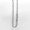 Venta al por mayor de fábrica Varios Collares de Acero de Titanio de 60 cm Sin Colgantes Cadena Simple para Clavícula Cadena para Suéter Cadena de Joyería de Acero Inoxidable