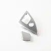 51169277348 es adecuado para 11-13 BMW Serie 5 14-17 botón de la caja del reposabrazos y cubierta del bombín de la cerradura de la guantera
