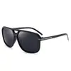 Gafas de Sol Europeas y Americanas, Gafas de Sol de Moda para Hombres, Gafas Polarizadas para Conducir, Marco Negro Gafas de Pesca Marco A523, Anti-Uv400