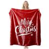 Manta de Franela Temática Navideña Transfronteriza Manta para Siesta Fabricante 231 Modelos en Stock Soporte para Personalización Según Dibujos