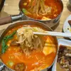 Olla de Acero Inoxidable para Fideos de Arroz, Olla de Acero Inoxidable 304 para Uso Doméstico, Cucharón de Aluminio para Hot Pot Picante, Olla para Fideos de Papa, Olla Pequeña, Cucharón de Agua Engrosado