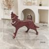 Adornos de Lobo Geométricos Simples Modernos Estilo Lujo Ligero Decoraciones para el Hogar de Alta Gama Sala de Estar Mueble de TV Artesanías de Resina
