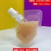 Bolsa auto-soportante con pico inclinado engrosado, bolsa con pico para bebidas para llevar de gran diámetro, bolsa para dispensar líquidos de grado alimenticio