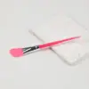 Brocha de Silicona para Mascarilla, Brocha Suave para Mascarilla, Brocha en Forma de Abanico para Ácido Frutal, Brocha de Maquillaje, Brocha de Belleza, Aplicador de Mascarilla de Barro, Herramienta de Belleza