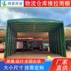 Gran almacén de Hunan, cobertizo de empuje y tracción, carpa móvil, carpa de actividades, toldo plegable retráctil, toldo para cancha de baloncesto