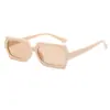 Nuevas Gafas de Sol de Moda Transfronterizas Europeas y Americanas de Montura Pequeña Retro Sencillas Ins Tendencia para Mujer Color Gelatina Gafas para Hombre