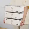 Caixa Organizadora de Roupa Íntima e Meias Tipo Gaveta para Casa com Divisórias Artefato para Roupas Íntimas Organizador Três em Um