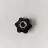 Manija Elevada Negra Perilla de Cable Interior M8M10