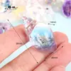 Pato de Resina Luminoso Chá de Leite Animal Oceano Gancho Luminoso Pingente Gancho de Orelha DIY Colar Venda Quente Transfronteiriça Fofo