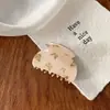Nuevo Estampado Pinza Pequeña de Tiburón Pinza para el Cabello Accesorios para el Cabello de Mujer Coleta Semi-Recogido Pinza para el Cabello Parte Trasera de la Cabeza Pinza Pequeña Semi-Pinza