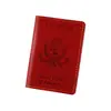 Bolsa de Pasaporte de Cuero Crazy Horse Nuevo Retro Transfronteriza Cubierta de Cuero para Pasaporte de Viaje al Extranjero Estadounidense Cubierta de Cuero para Pasaporte Ruso