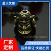 Latão Japonês Capacete Faca Pingente Cobre Vintage Lanterna Acessórios Pingente DIY Gadget Decorativo Guarda-chuva Corda Pingente Bead
