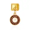 Pulsera Colgante Collar Serie Banderas Nacionales Transfronterizas Módulo Estilo Italiano Corazón Zodiaco Collar Anillo Pulsera