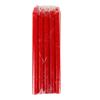 Velas Rojas y Blancas de 1.5 cm para Iluminación del Hogar, Cena, Boda sin Humo, Velas Brillantes sin Humo para Celebración de Boda de Emergencia de Tallo Largo