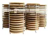 Suporte para chá de tela de bambu verde pendurado no atacado Tela verde pendurada tela verde pendurada Rack verde tela de bambu máquinas e equipamentos de processamento de chá tecido à mão