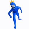 Disfraz de monstruo azul para Halloween, amigos arcoíris, juego de ROBLOX, ropa de cosplay