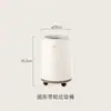 Cubo de Basura de Cocina Fasola para Uso Doméstico, con Ruedas, Móvil, Redondo, Sin Tapa, Específicamente para Sala de Estar, Gran Capacidad, Diseño Elegante
