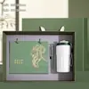 Calendario de Escritorio de Negocios de Cuero Personalizado Año 2027 Año de la Oveja Planificador de Oficina Calendario Mensual Libro de Planificación Publicidad Corporativa Hecho a Medida
