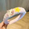 Estilo Coreano Niños Celebridad de Internet Gato Dibujos Animados Otoño e Invierno Aro para el Cabello de Felpa Pinza para el Cabello de Felpa Linda Pinza para el Cabello Diadema Dulces Accesorios para el Cabello